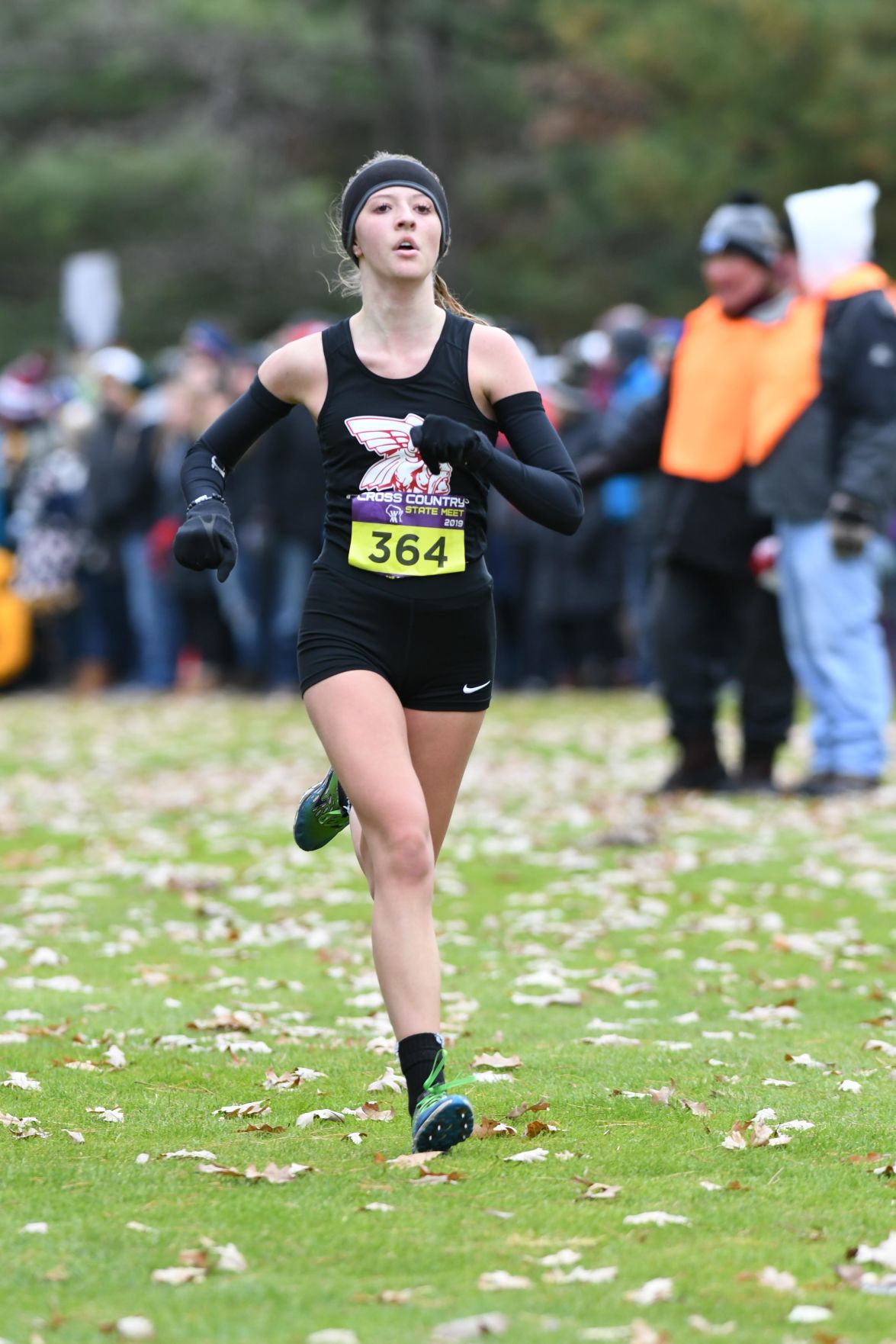 WIAA state cross country photo: Anna Ollendick, Mount Horeb